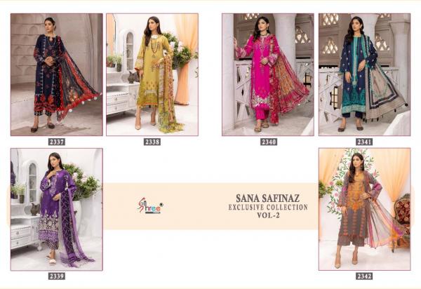 Shree Sana Safinaz Exclusive Collection 2 Cotton Pakistani Salwar Suits